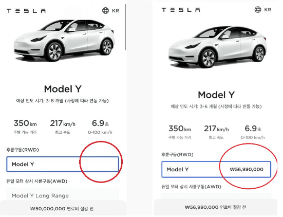테슬라 모델 Y 699만원 할인