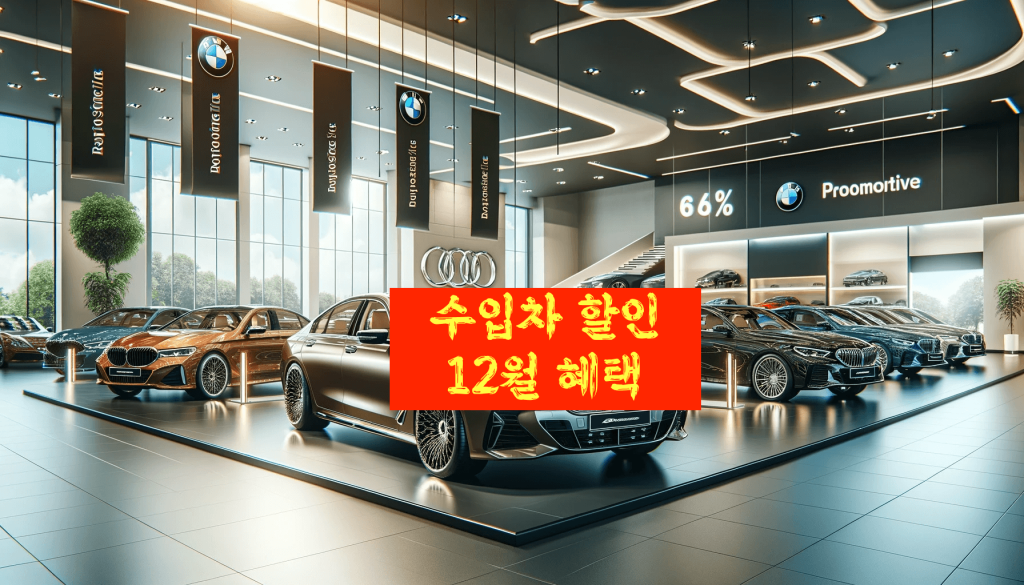 수입차 12월 최고 할인