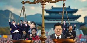 더불어민주당 지지율