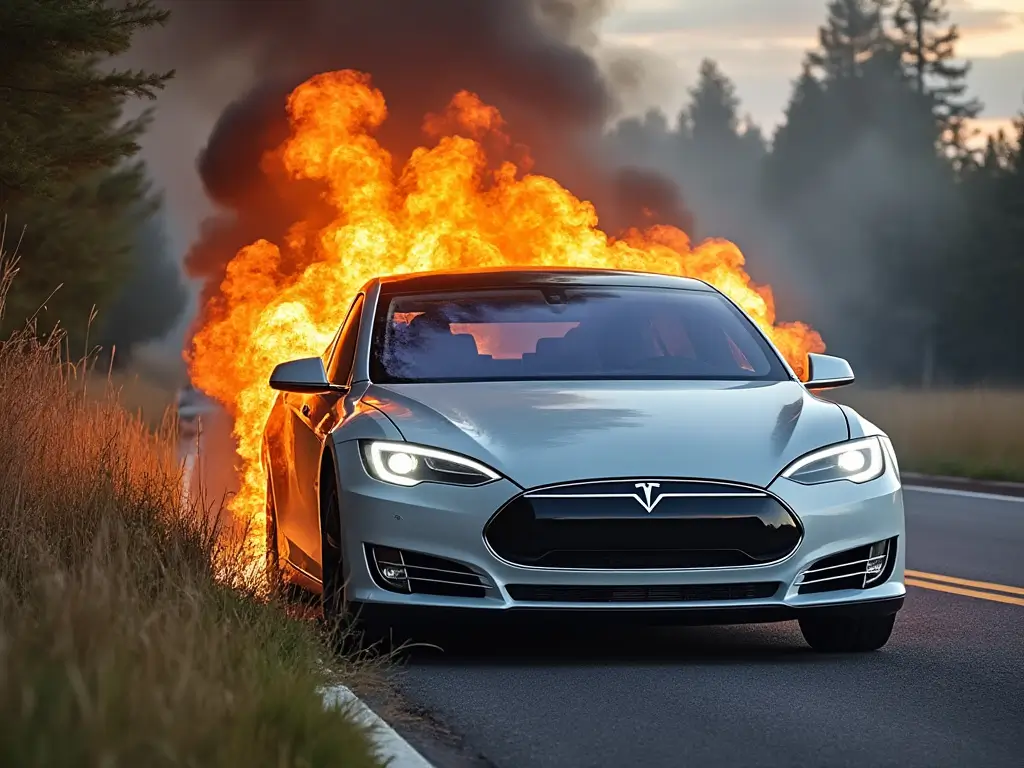 용인 테슬라 화재